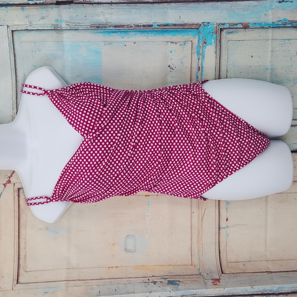 Magicsuit Pink Polka Dot one piece swimsuit